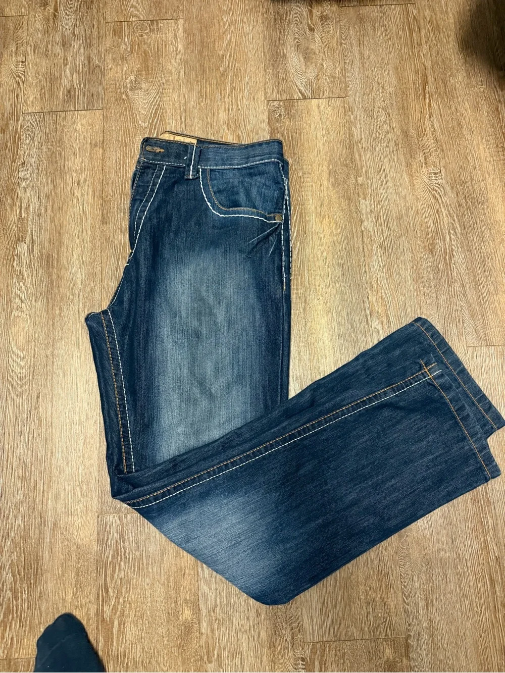 South Pole Men's Indigo Straight Jeans